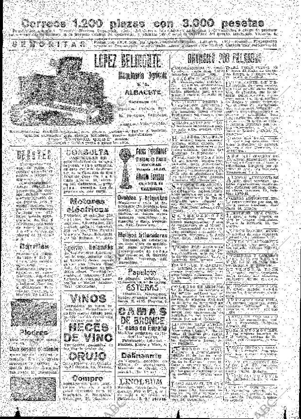 ABC MADRID 28-10-1919 página 20