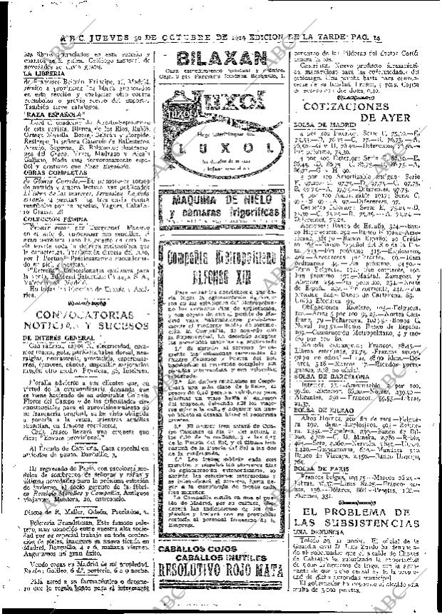 ABC MADRID 30-10-1919 página 14