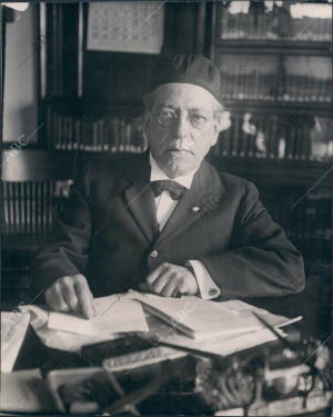 Presidente de la confederación de Trabajadores Norteamericana, Samuel Gompers