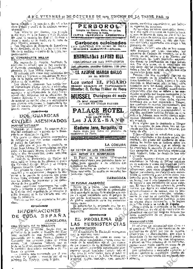 ABC MADRID 31-10-1919 página 13