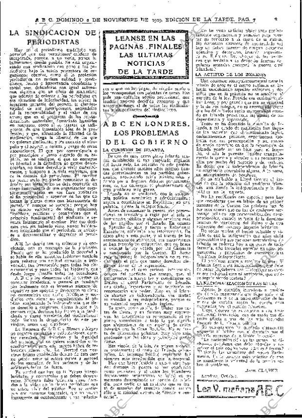 ABC MADRID 02-11-1919 página 7