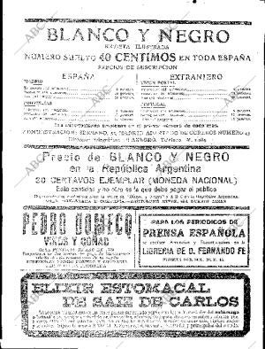BLANCO Y NEGRO MADRID 02-11-1919 página 2