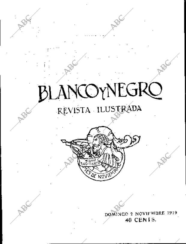 BLANCO Y NEGRO MADRID 02-11-1919 página 3