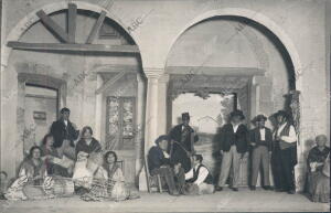Una escena de la Obra, de asenjo Torres del Álamo, "entre calé y Calé",...