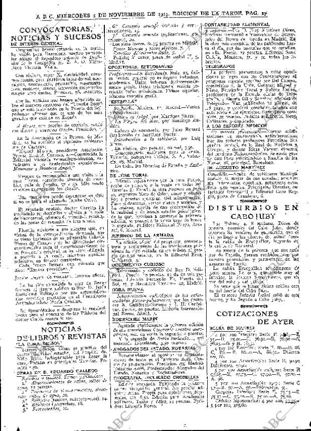 ABC MADRID 05-11-1919 página 17