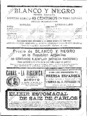 BLANCO Y NEGRO MADRID 09-11-1919 página 2