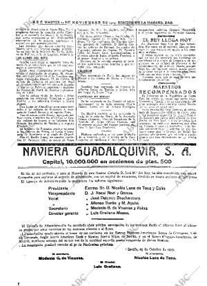 ABC MADRID 11-11-1919 página 14