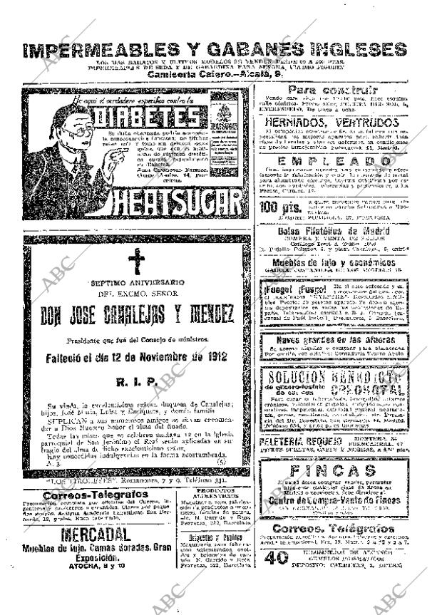 ABC MADRID 11-11-1919 página 27