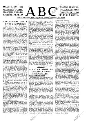 ABC MADRID 11-11-1919 página 3