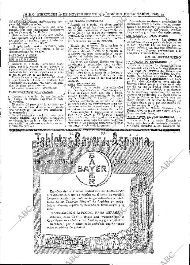 ABC MADRID 12-11-1919 página 12