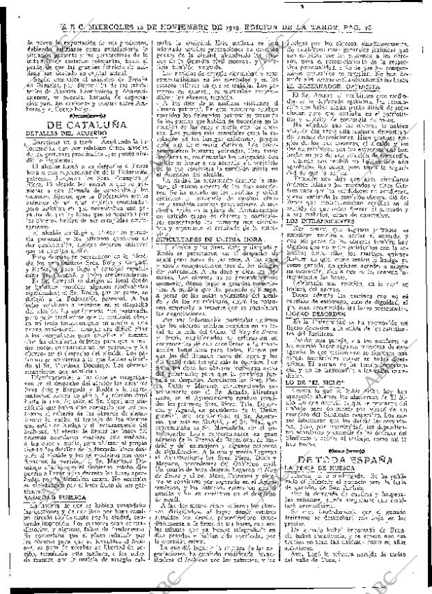 ABC MADRID 12-11-1919 página 16
