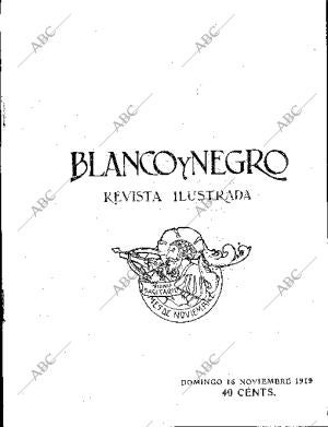 BLANCO Y NEGRO MADRID 16-11-1919 página 3