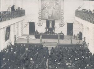 Inauguración del triduo de Asambleas de la semana del Apostolado, bajo la...