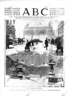 ABC MADRID 19-11-1919 página 1