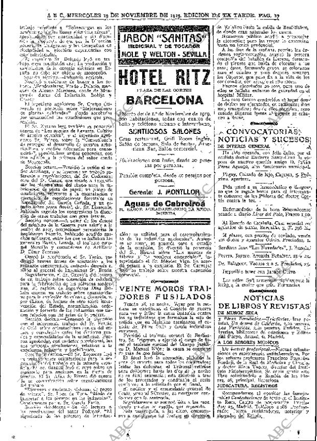 ABC MADRID 19-11-1919 página 17