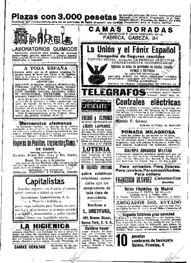 ABC MADRID 21-11-1919 página 23