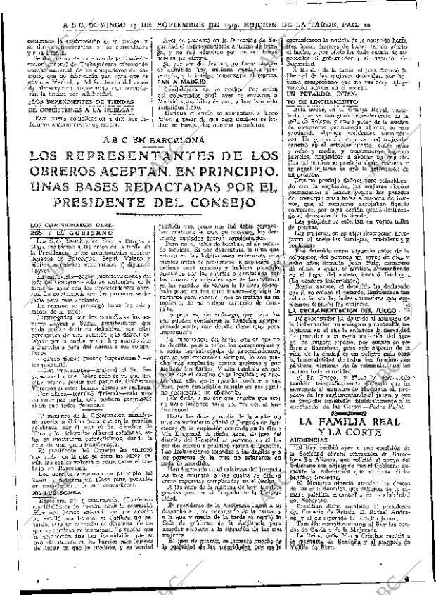 ABC MADRID 23-11-1919 página 10