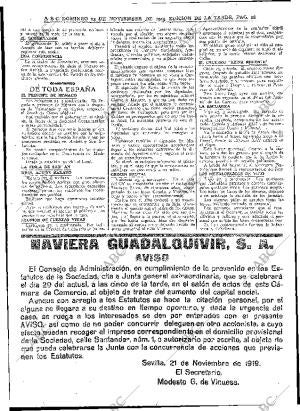 ABC MADRID 23-11-1919 página 18