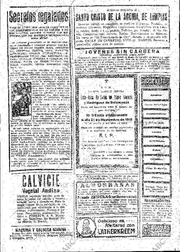 ABC MADRID 23-11-1919 página 21