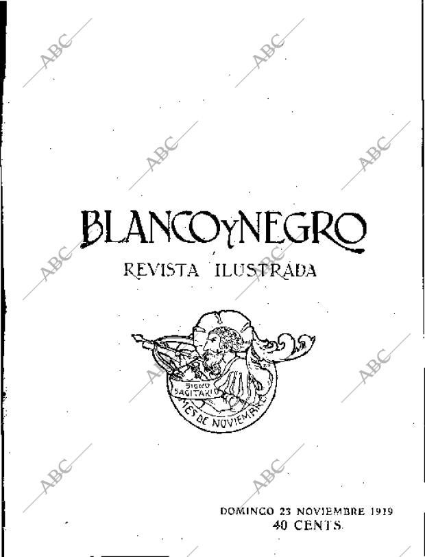 BLANCO Y NEGRO MADRID 23-11-1919 página 3
