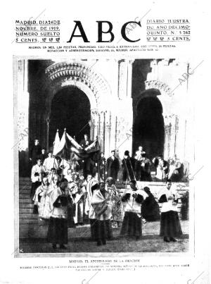ABC MADRID 24-11-1919 página 1