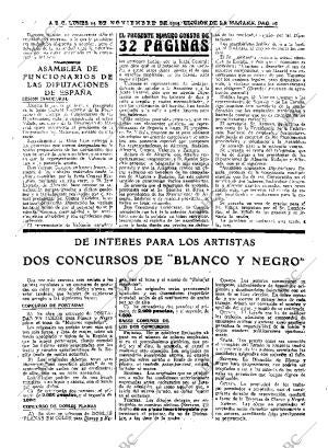 ABC MADRID 24-11-1919 página 16