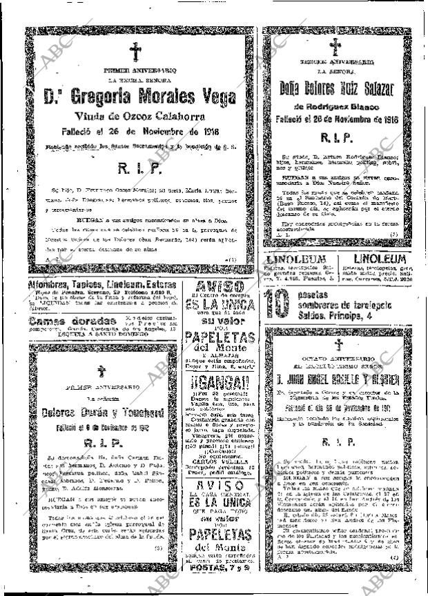 ABC MADRID 25-11-1919 página 22