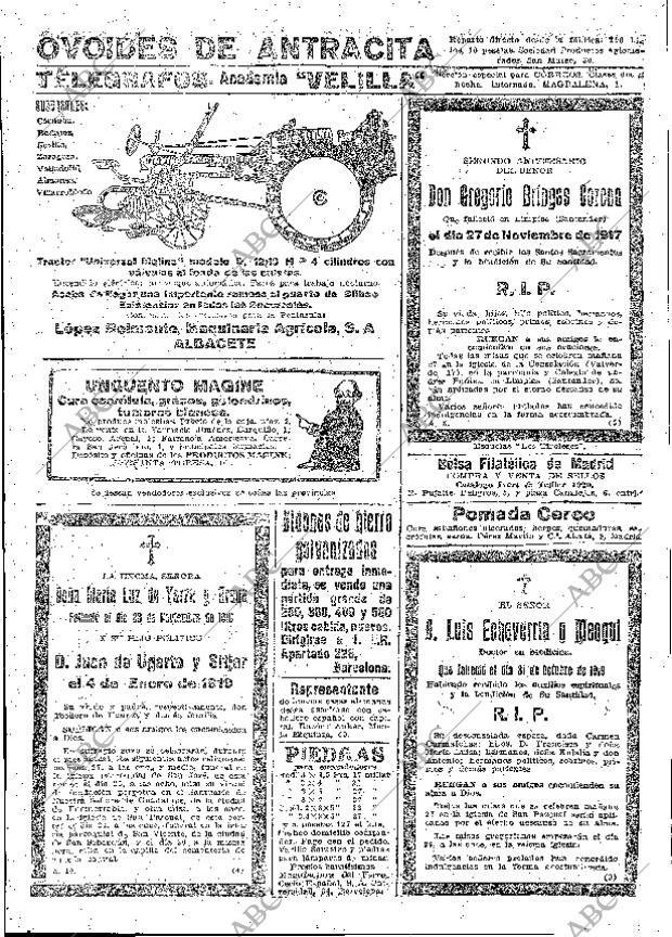 ABC MADRID 26-11-1919 página 28