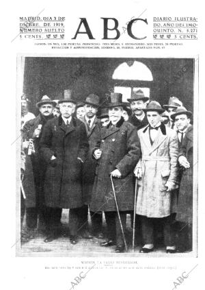 ABC MADRID 03-12-1919 página 1