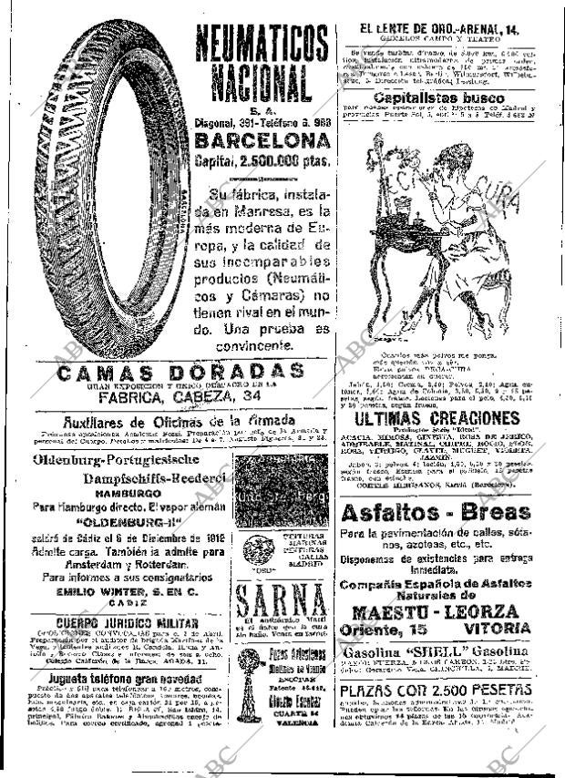 ABC MADRID 03-12-1919 página 23