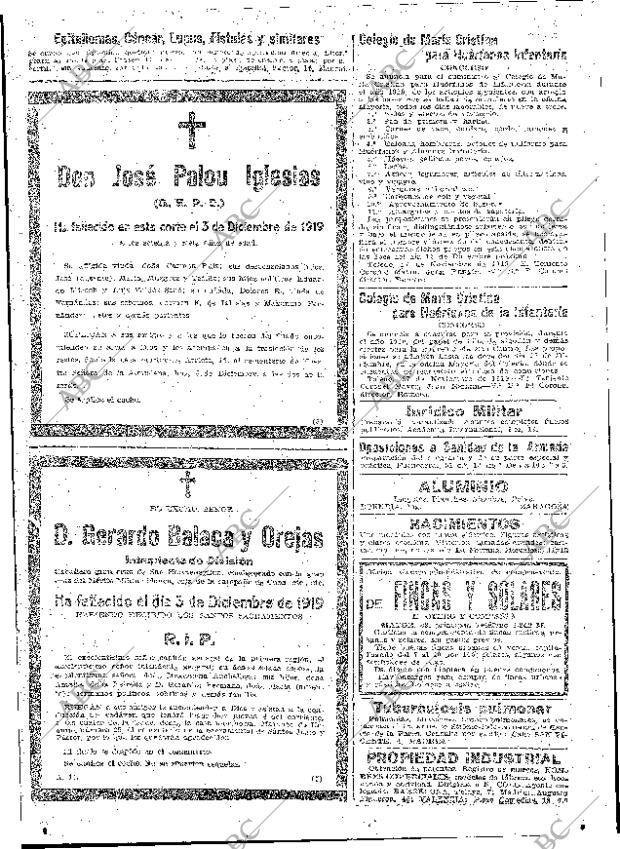 ABC MADRID 04-12-1919 página 20