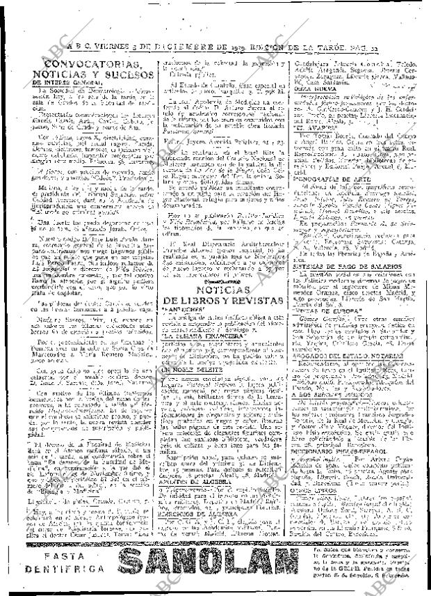ABC MADRID 05-12-1919 página 22