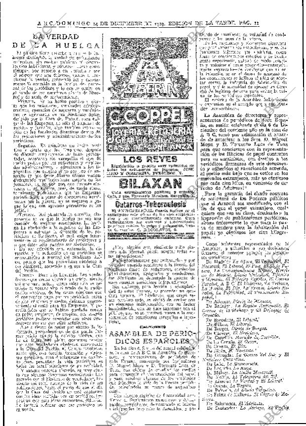 ABC MADRID 14-12-1919 página 11
