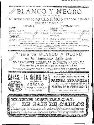 BLANCO Y NEGRO MADRID 14-12-1919 página 2