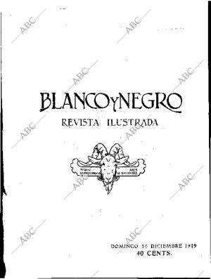 BLANCO Y NEGRO MADRID 14-12-1919 página 3