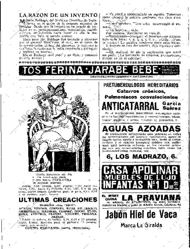 BLANCO Y NEGRO MADRID 14-12-1919 página 51