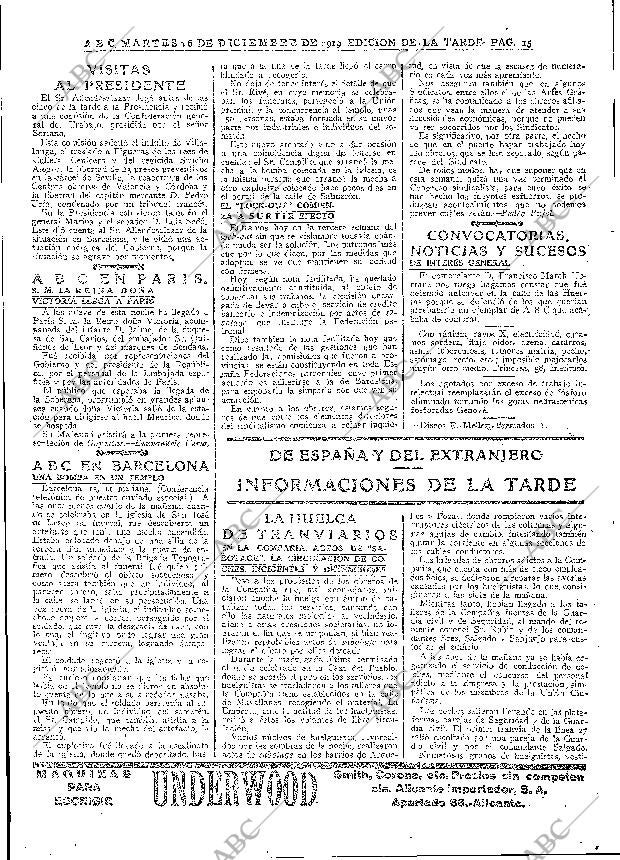 ABC MADRID 16-12-1919 página 15