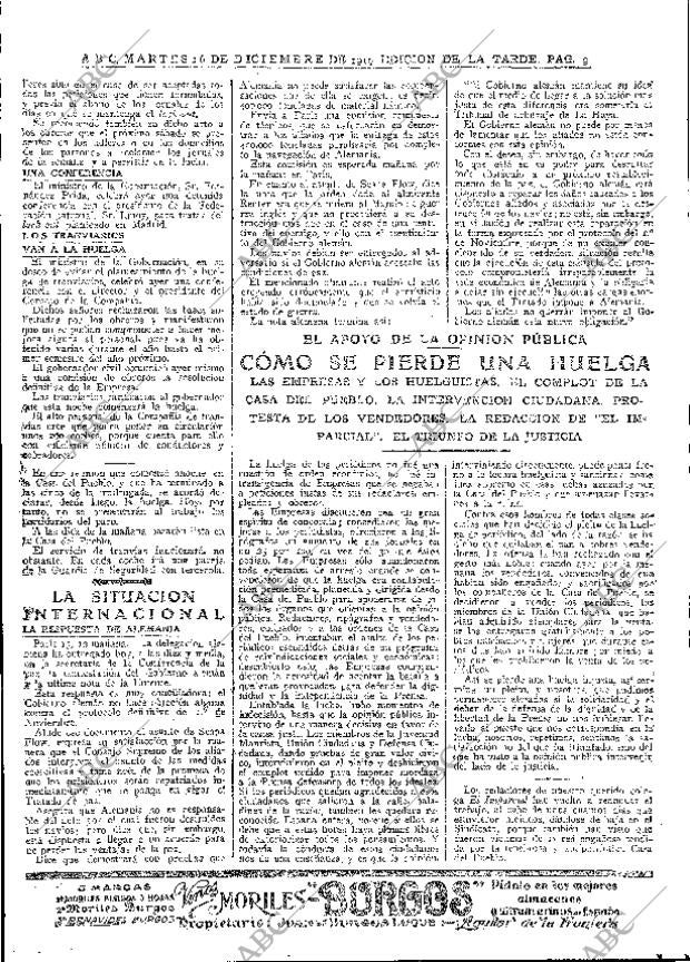 ABC MADRID 16-12-1919 página 9