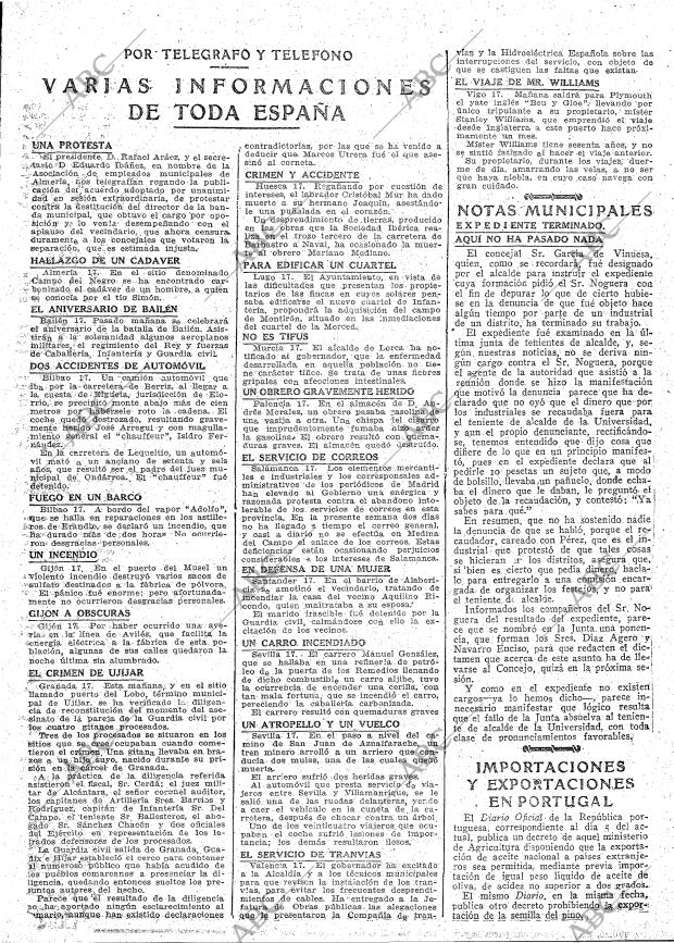 ABC MADRID 19-12-1919 página 15