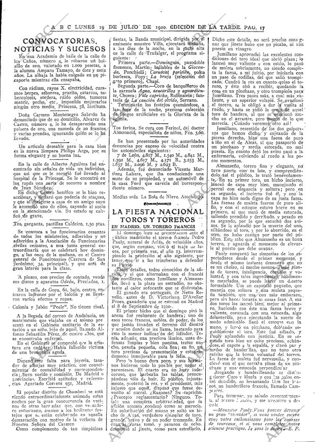 ABC MADRID 19-12-1919 página 17