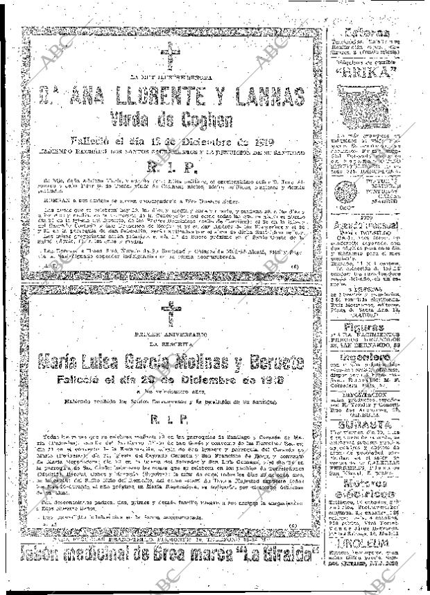 ABC MADRID 19-12-1919 página 34