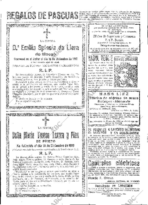 ABC MADRID 20-12-1919 página 17