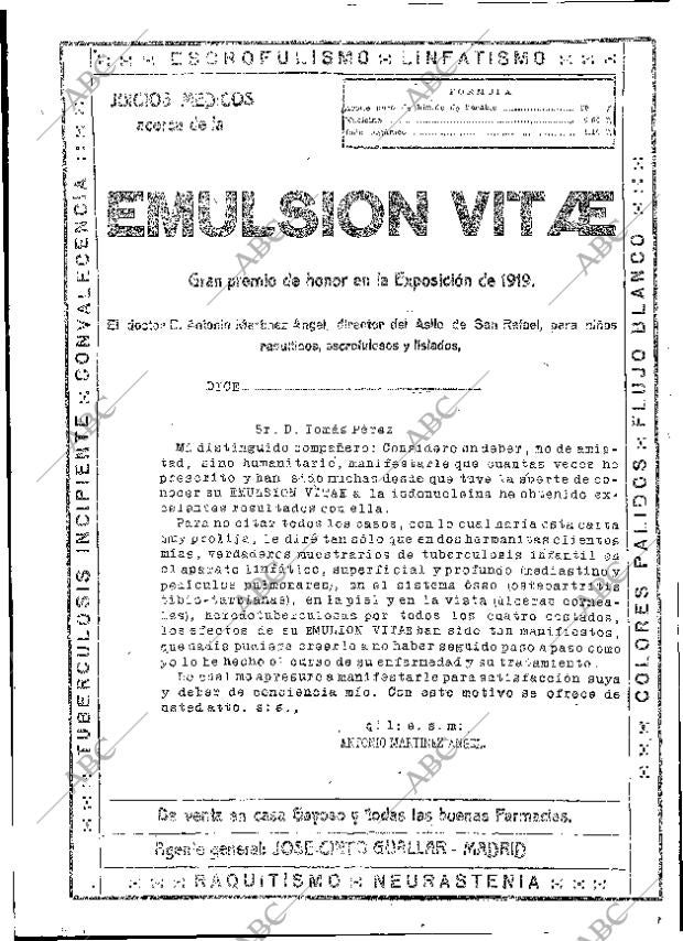 ABC MADRID 23-12-1919 página 10