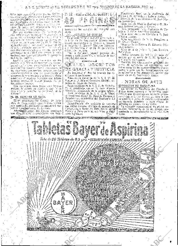 ABC MADRID 23-12-1919 página 20