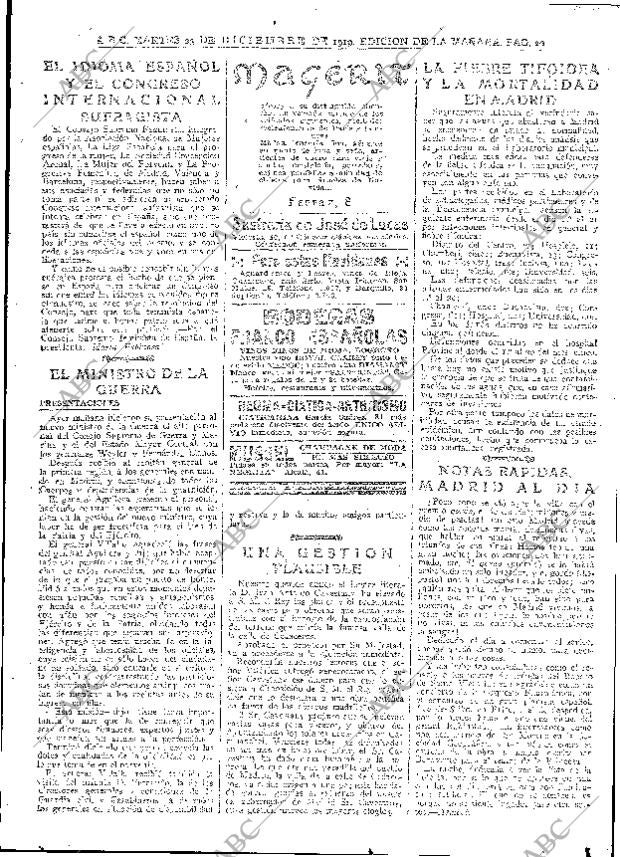 ABC MADRID 23-12-1919 página 22