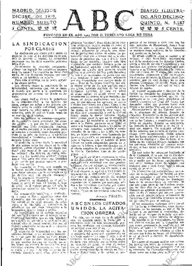 ABC MADRID 23-12-1919 página 3