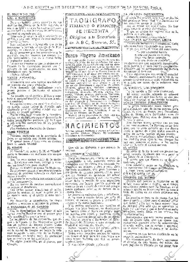 ABC MADRID 23-12-1919 página 9
