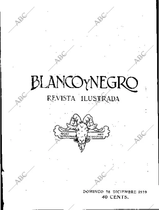 BLANCO Y NEGRO MADRID 28-12-1919 página 3