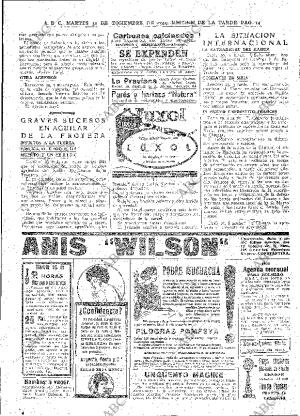 ABC MADRID 30-12-1919 página 14