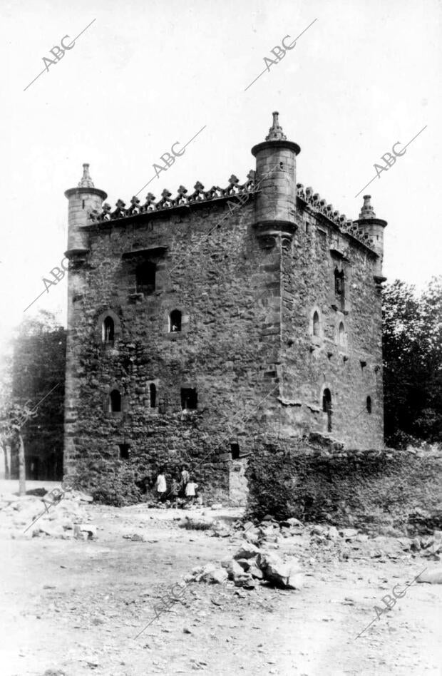 La torre del casco en Sestao (Vizcaya)